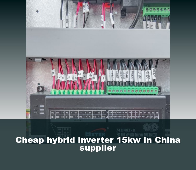 Cheap hybrid inverter 15kw in China supplier