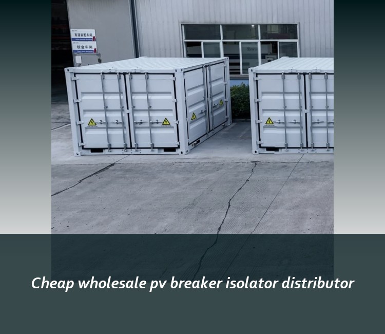 Cheap wholesale pv breaker isolator distributor