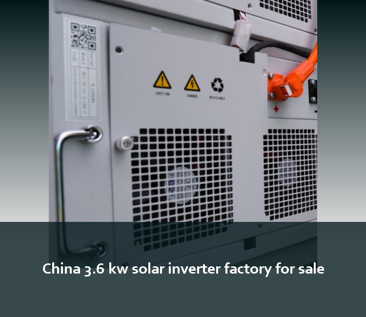 China 3.6 kw solar inverter factory for sale