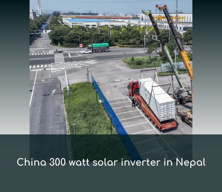 China 300 watt solar inverter in Nepal