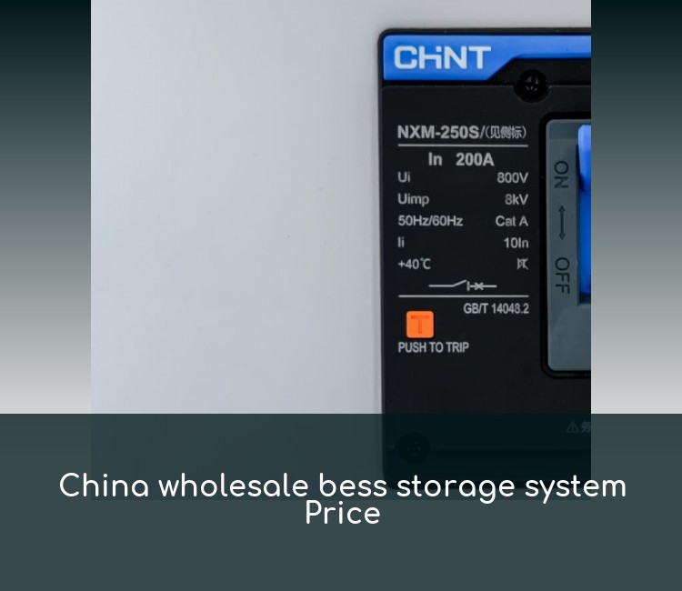 China wholesale bess storage system Price