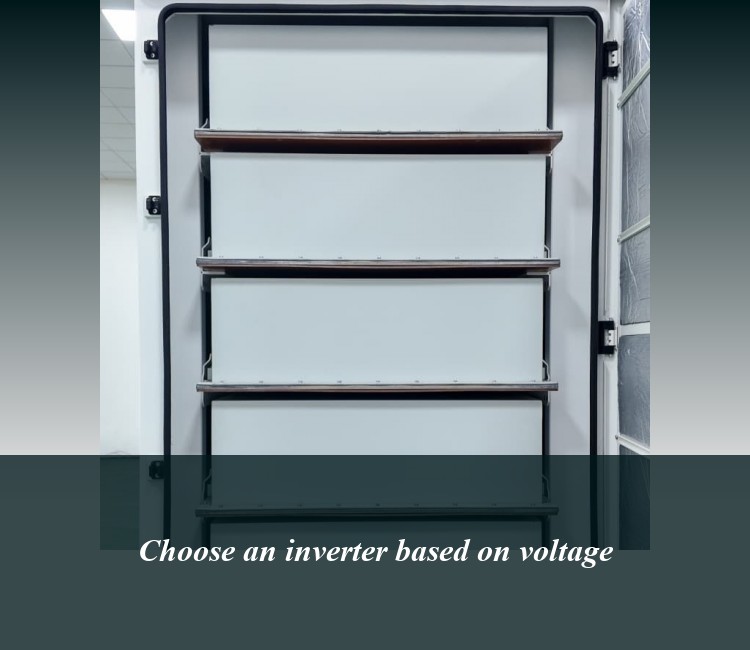 Choose an inverter based on voltage