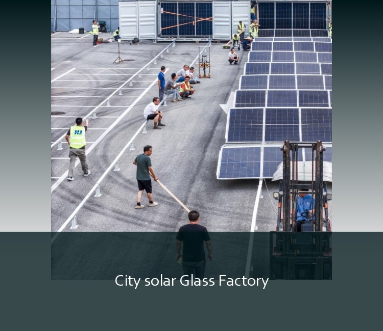 City solar Glass Factory