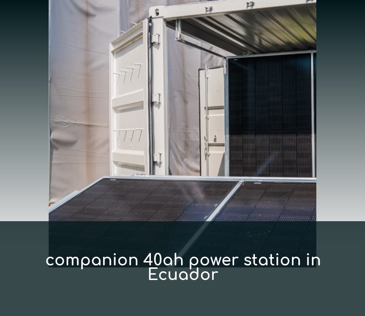 companion 40ah power station in Ecuador