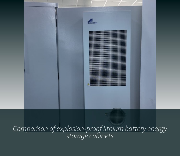 Comparison of explosion-proof lithium battery energy storage cabinets