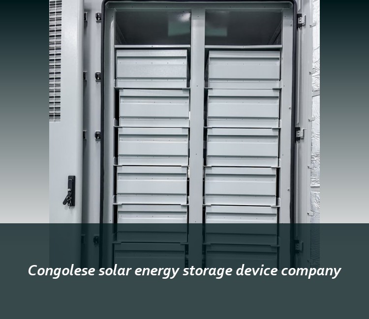 Congolese solar energy storage device company