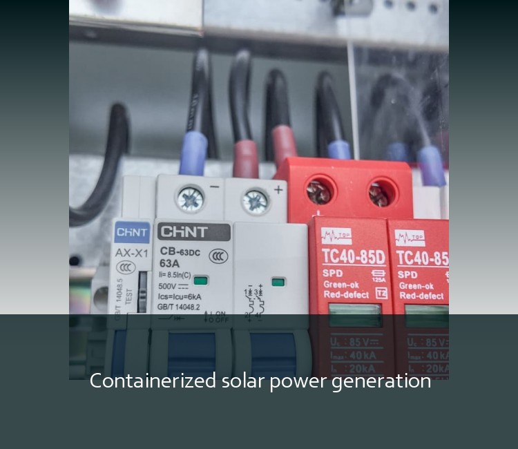Containerized solar power generation