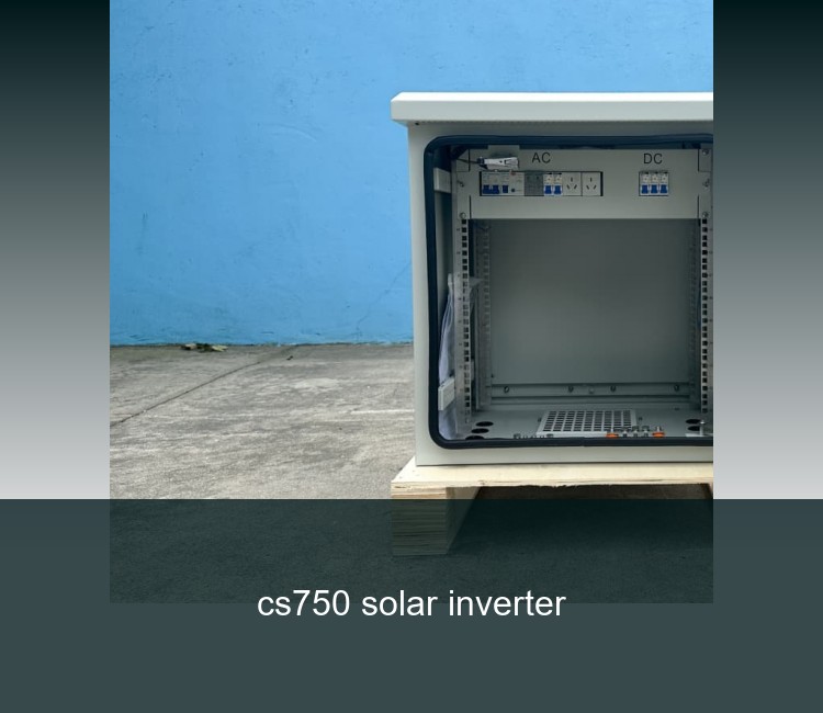 cs750 solar inverter