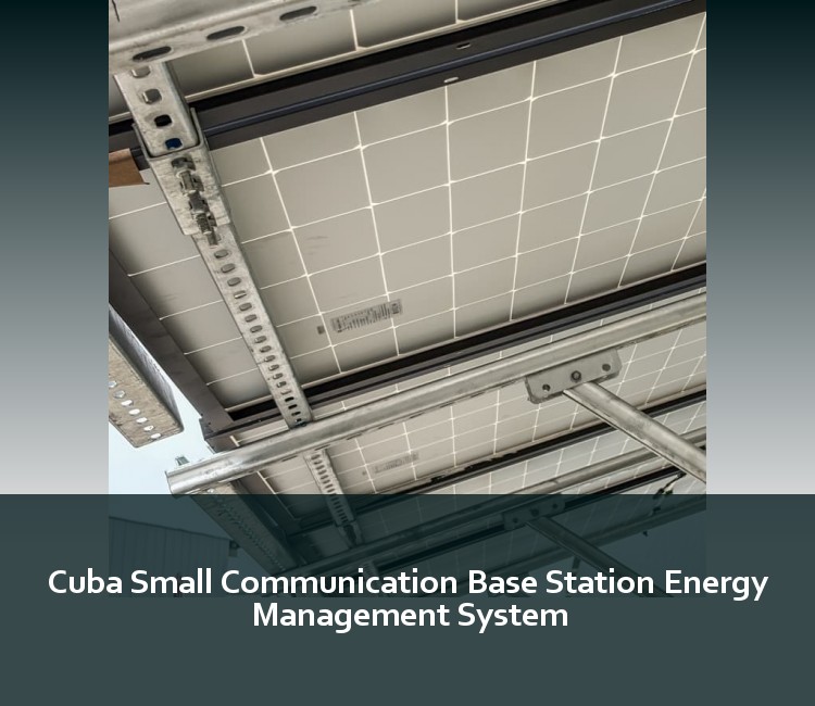 Cuba Small Communication Base Station Energy Management System