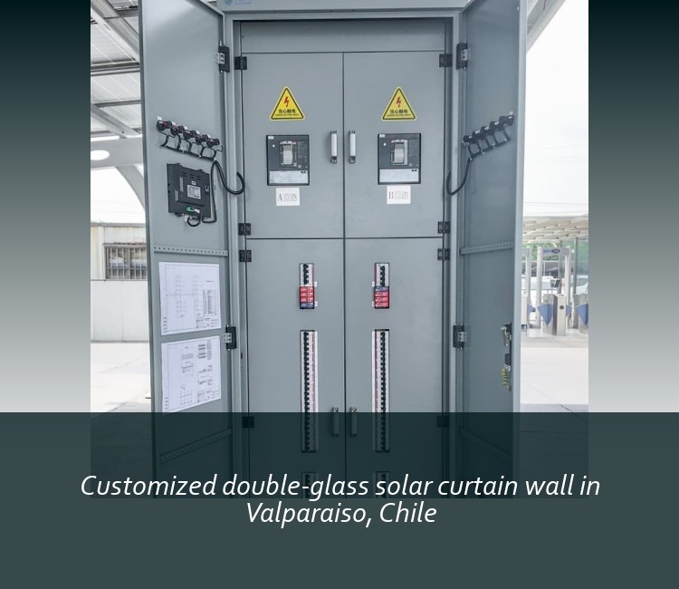 Customized double-glass solar curtain wall in Valparaiso, Chile