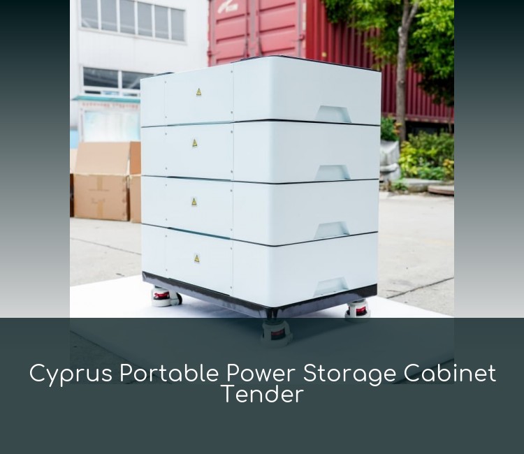 Cyprus Portable Power Storage Cabinet Tender