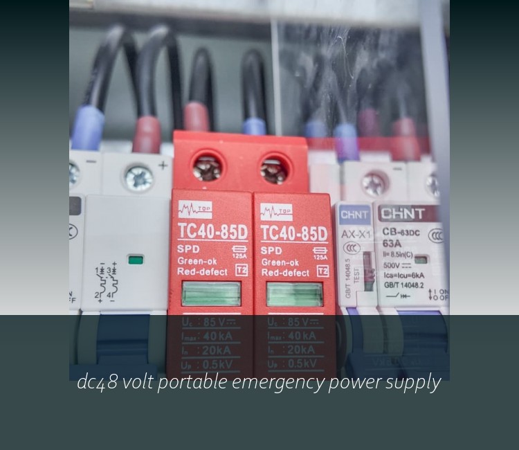 dc48 volt portable emergency power supply