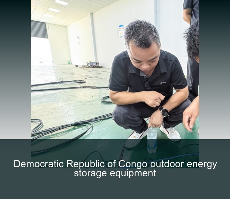 Democratic Republic of Congo outdoor energy storage equipment