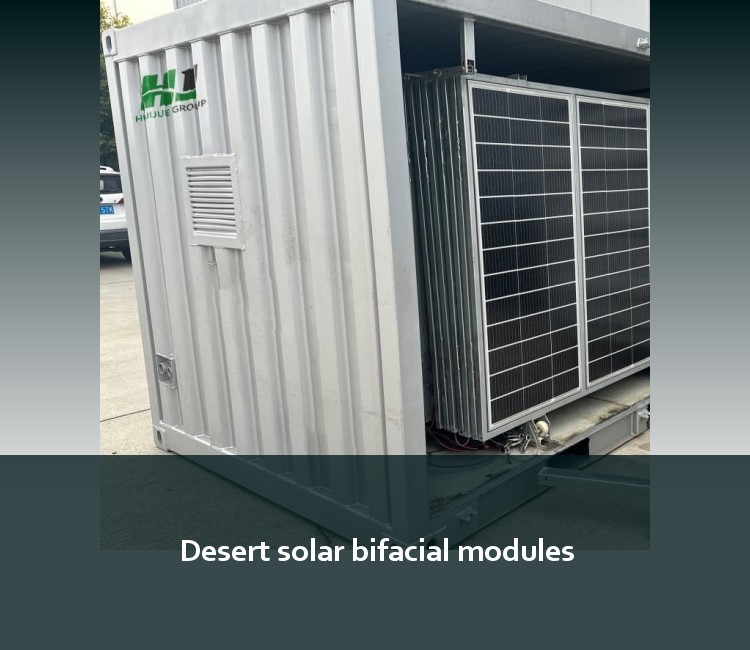 Desert solar bifacial modules