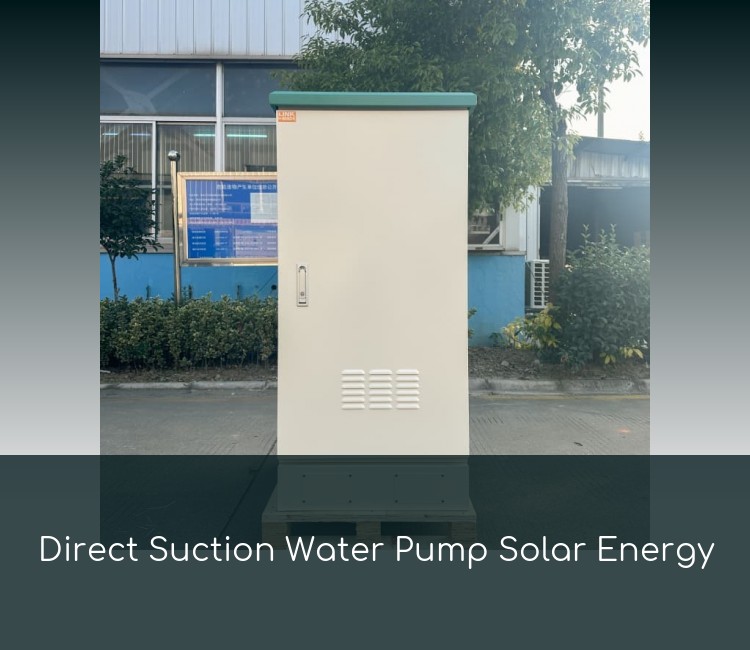 Direct Suction Water Pump Solar Energy