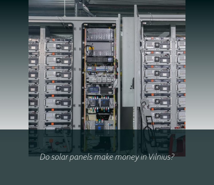 Do solar panels make money in Vilnius?