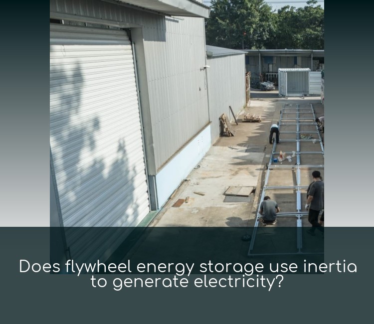 Does flywheel energy storage use inertia to generate electricity?