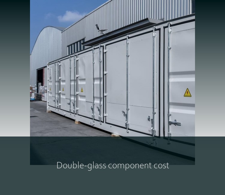 Double-glass component cost