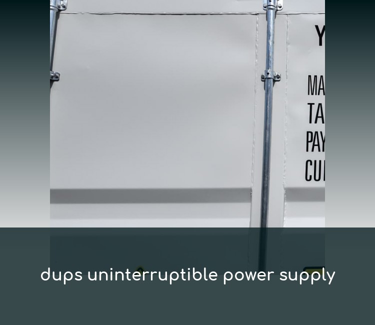 dups uninterruptible power supply