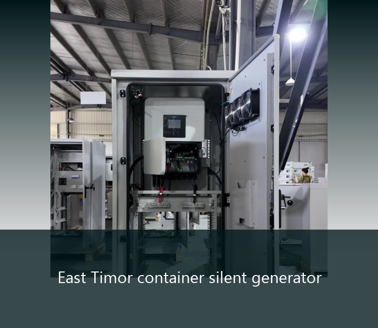 East Timor container silent generator