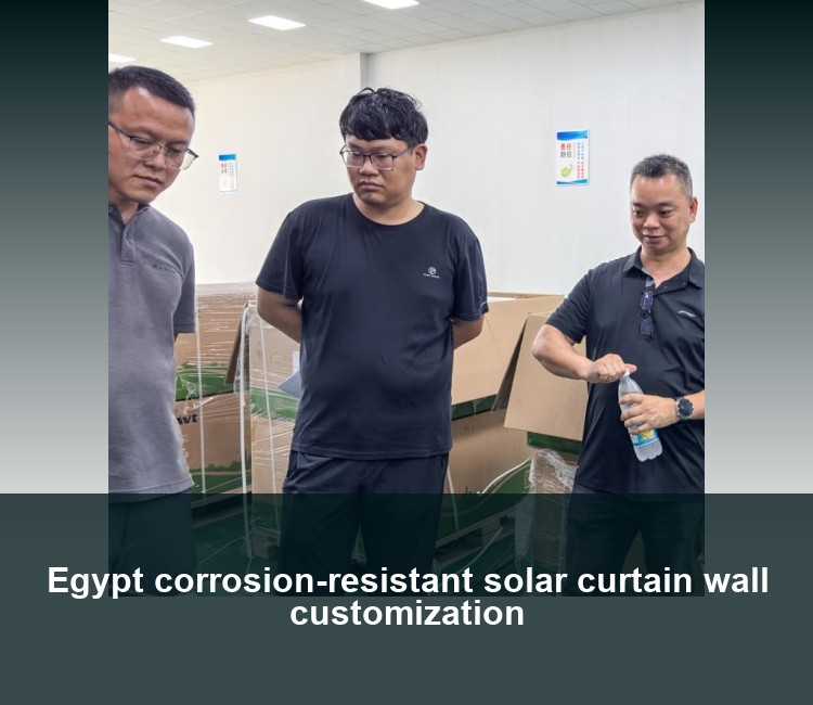 Egypt corrosion-resistant solar curtain wall customization