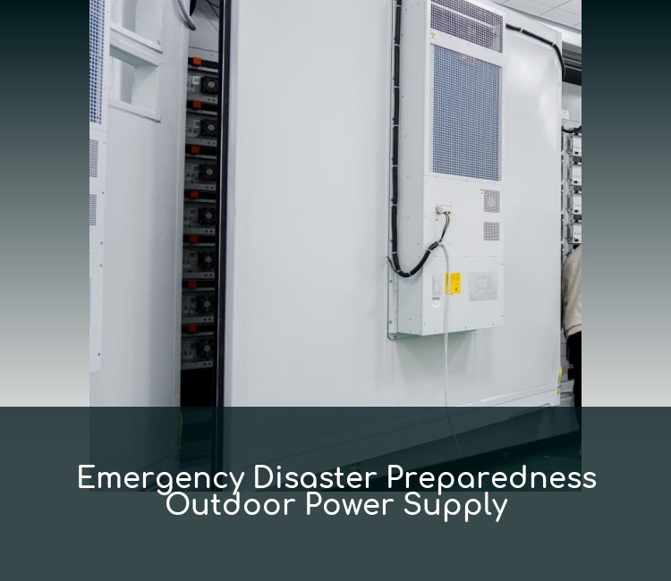 Emergency Disaster Preparedness Outdoor Power Supply