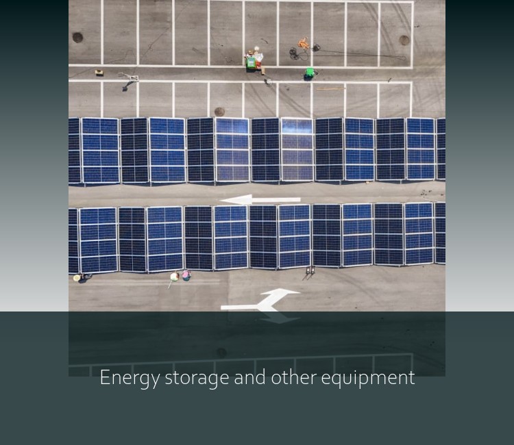 Energy storage and other equipment