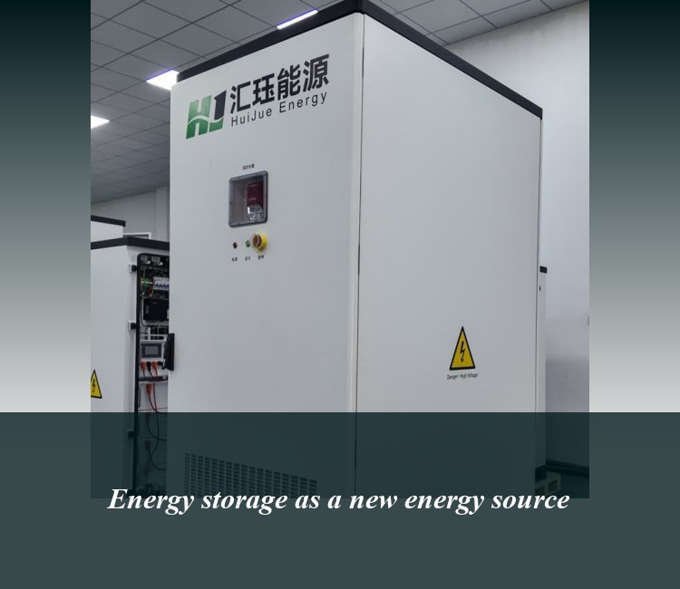 Energy storage as a new energy source