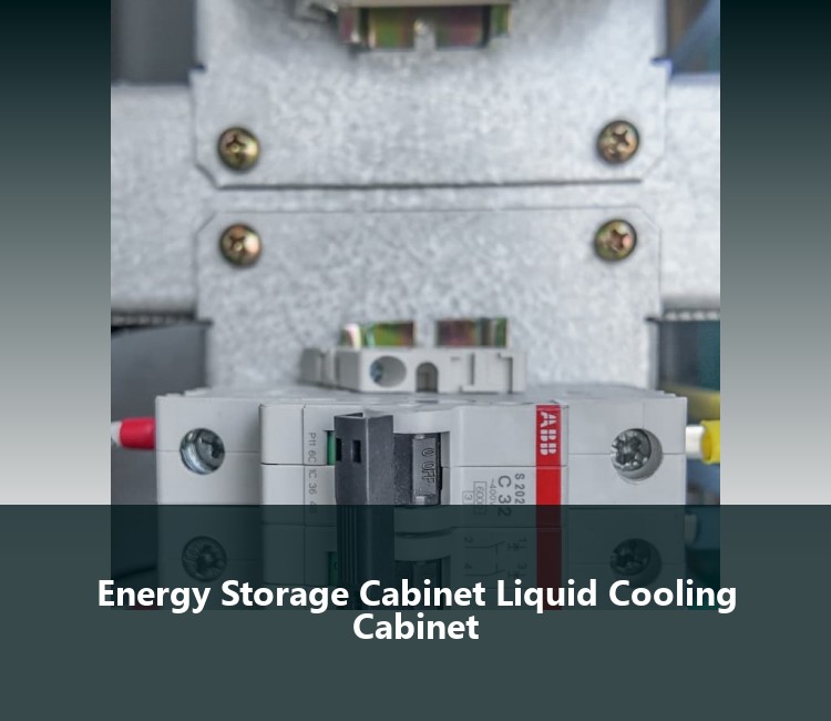 Energy Storage Cabinet Liquid Cooling Cabinet