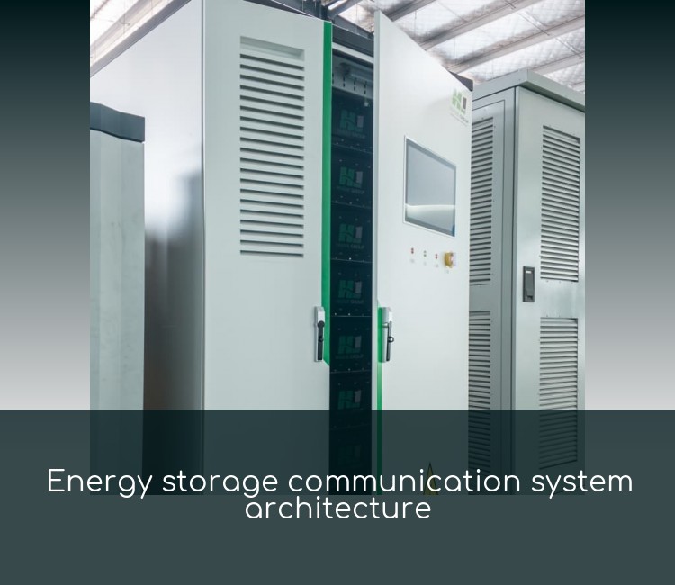 Energy storage communication system architecture