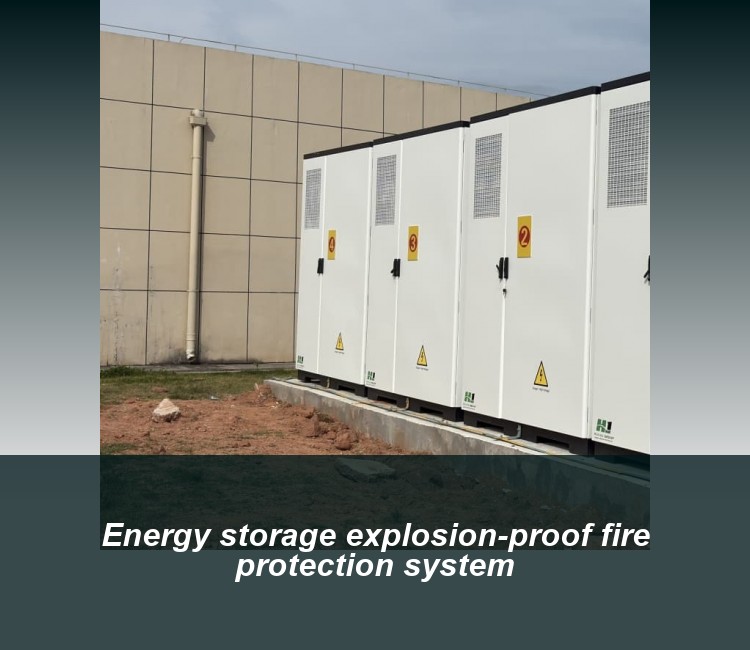 Energy storage explosion-proof fire protection system