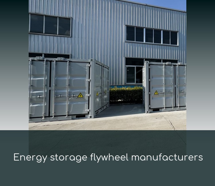 Energy storage flywheel manufacturers
