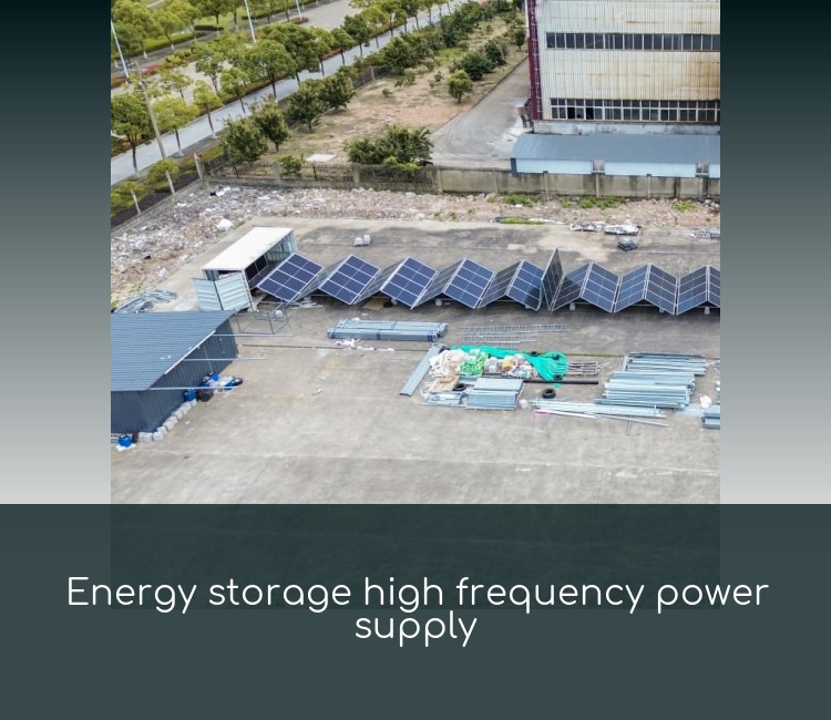 Energy storage high frequency power supply
