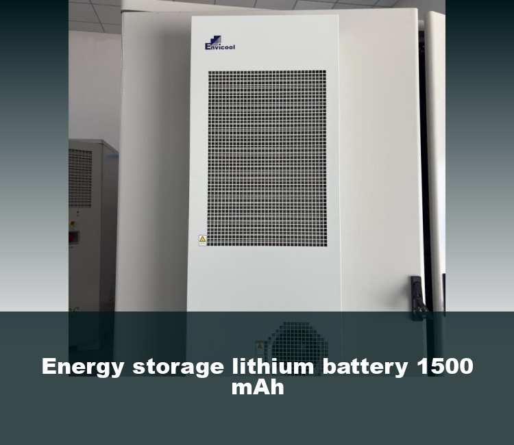 Energy storage lithium battery 1500 mAh