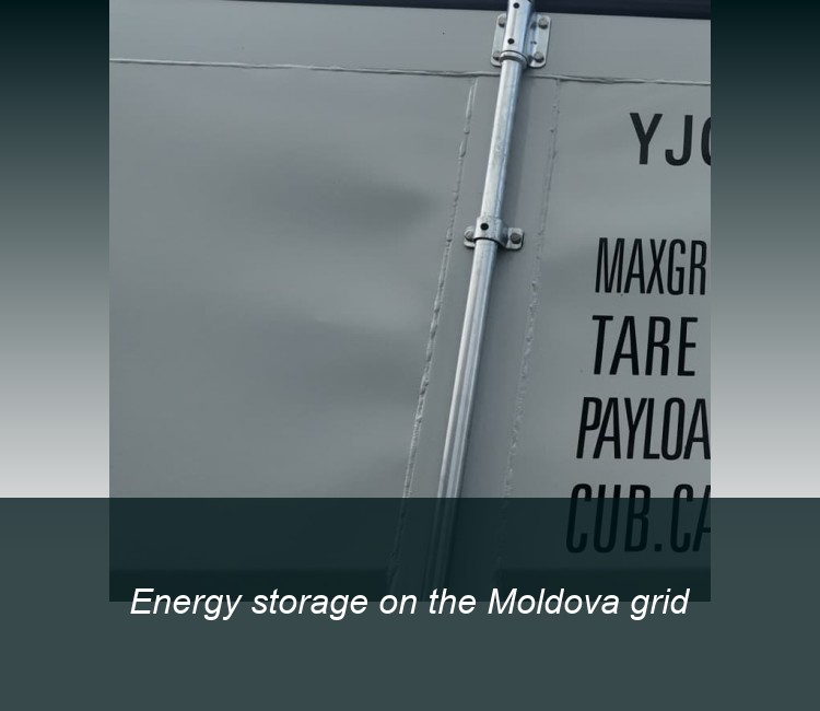 Energy storage on the Moldova grid