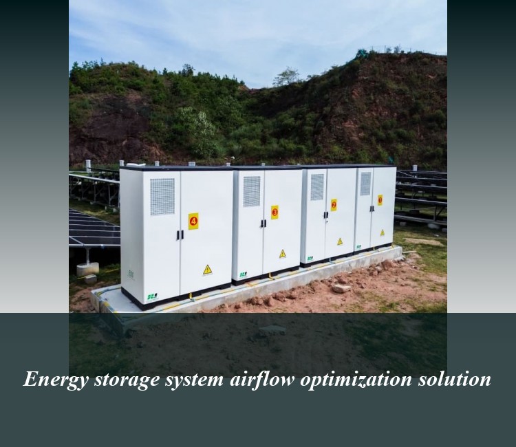 Energy storage system airflow optimization solution