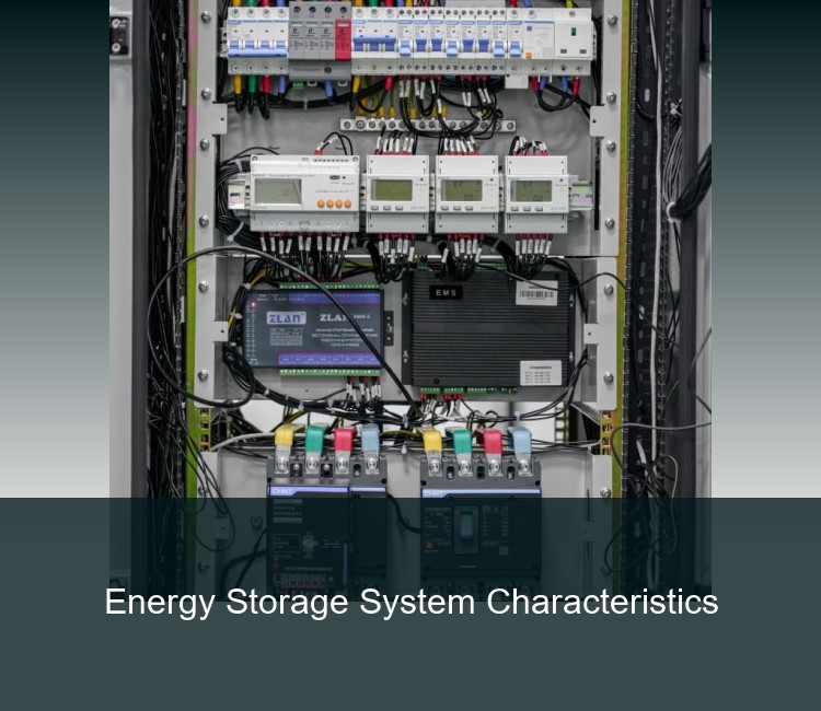 Energy Storage System Characteristics