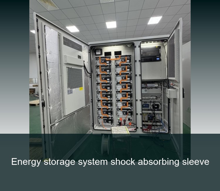 Energy storage system shock absorbing sleeve