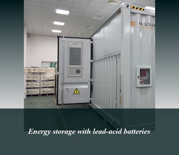 Energy storage with lead-acid batteries