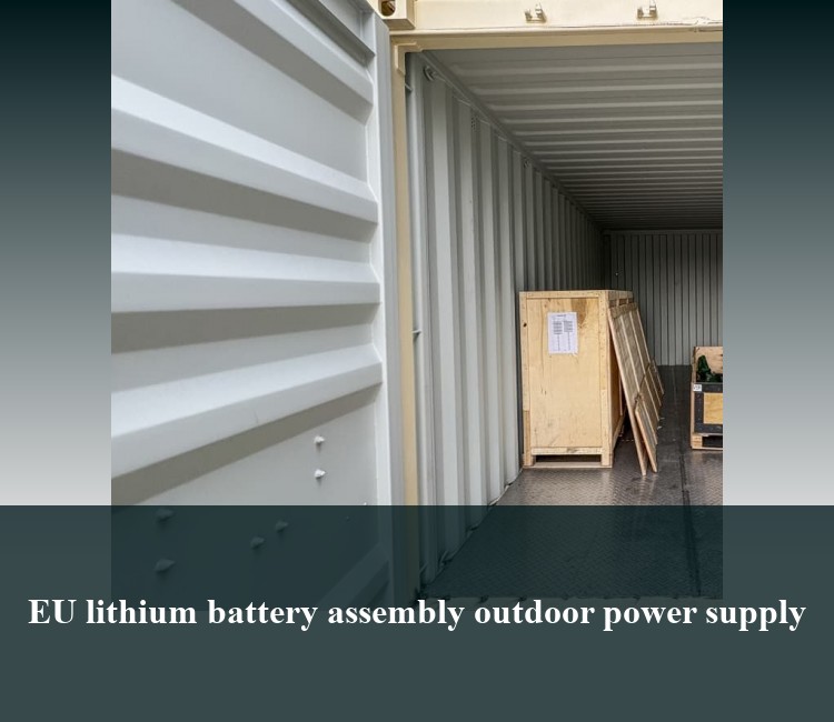 EU lithium battery assembly outdoor power supply