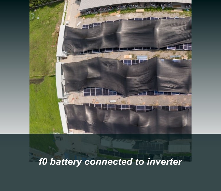 f0 battery connected to inverter