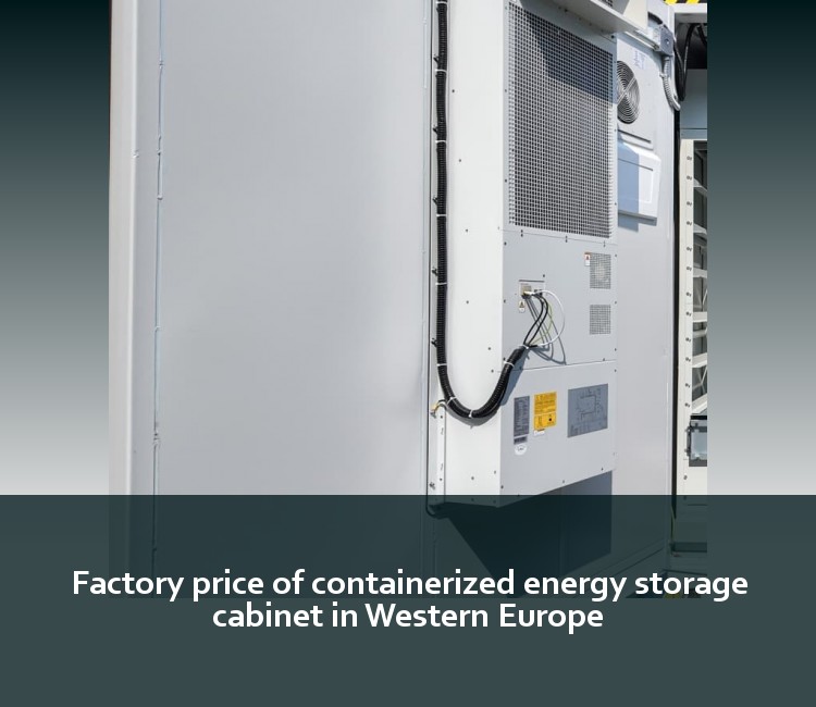 Factory price of containerized energy storage cabinet in Western Europe
