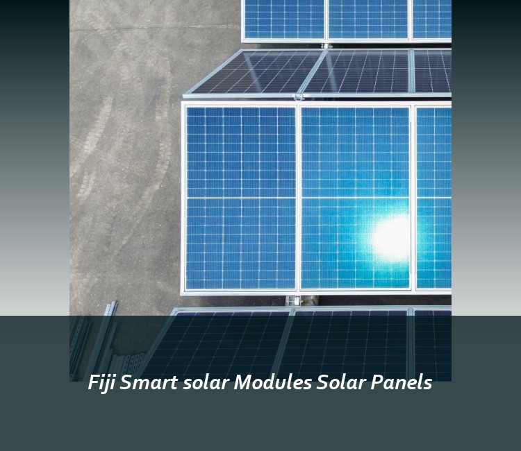 Fiji Smart solar Modules Solar Panels
