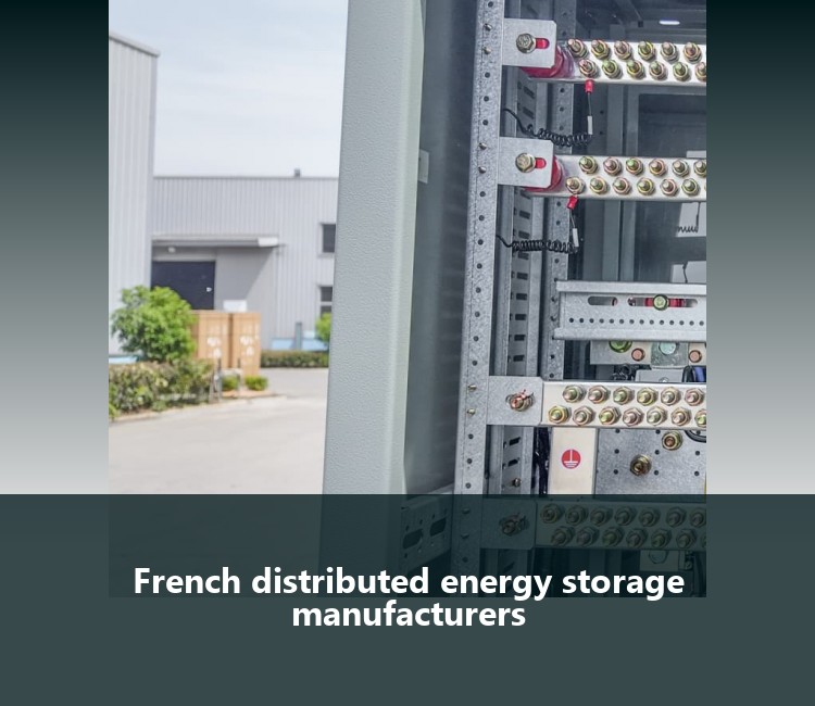 French distributed energy storage manufacturers