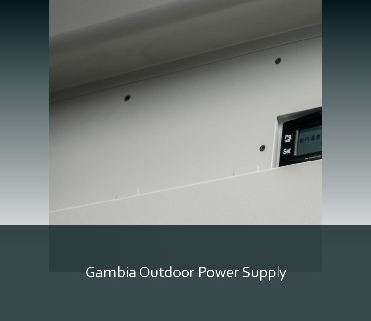 Gambia Outdoor Power Supply