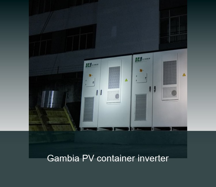Gambia PV container inverter