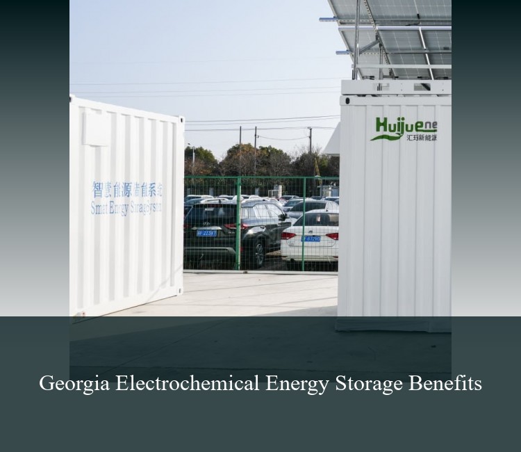 Georgia Electrochemical Energy Storage Benefits