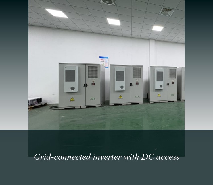 Grid-connected inverter with DC access