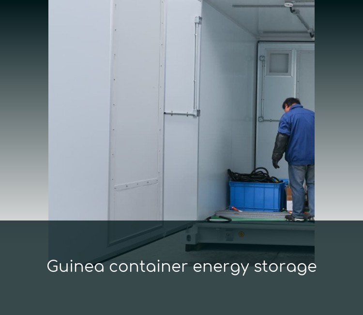 Guinea container energy storage