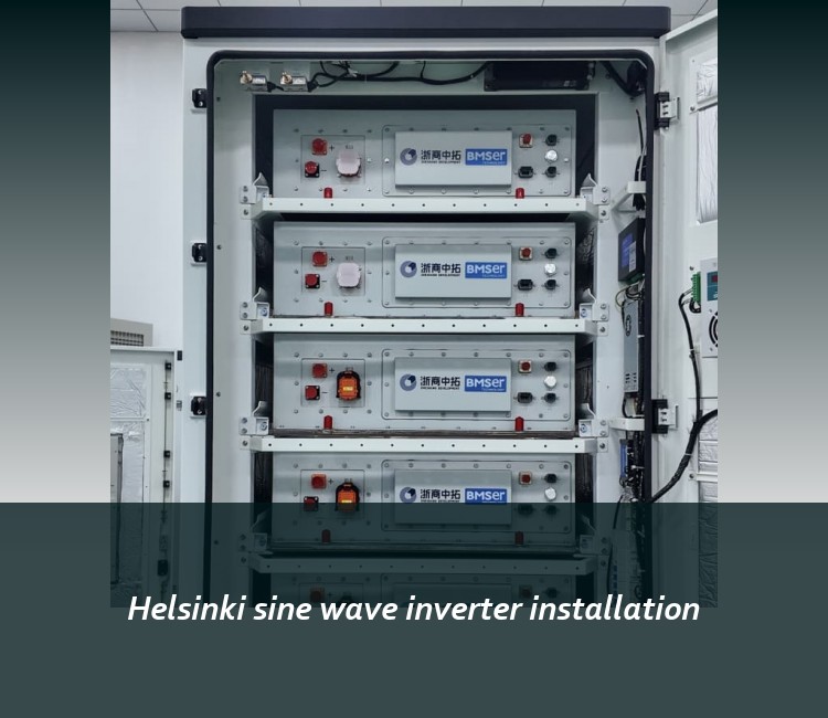 Helsinki sine wave inverter installation